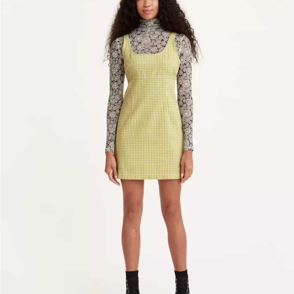 Levi's Gingham Roy Structured Jumper Checkered Mi… - image 6